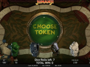 Banner of Jumanji game