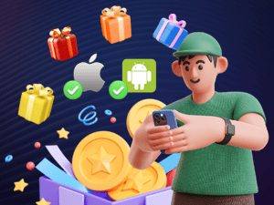 Banner of Dedicated iOS and Android Apps bonuses