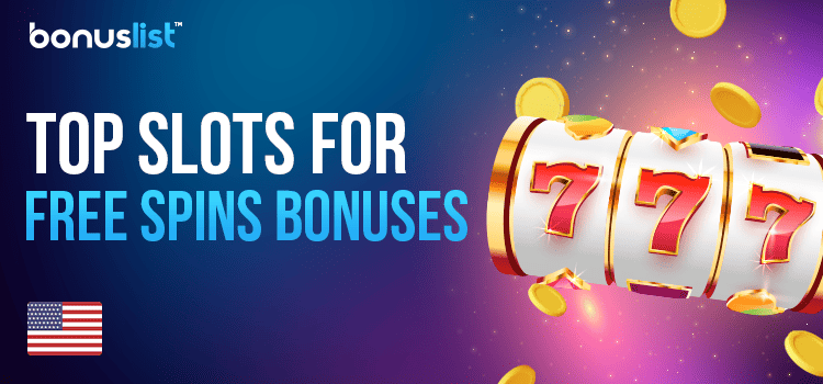 A golden casino reel with a few gold coins for the top slots for free spins bonuses